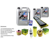 FILTRO DEL KIT DI ISPEZIONE LIQUI MOLY OIL 7L 5W-30 per BMW Serie 3 E90 325i