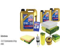 FILTRO DEL KIT DI ISPEZIONE LIQUI MOLY OIL 7L 5W-30 per BMW X3 F25 xDrive35i