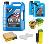 FILTRO DEL KIT DI ISPEZIONE LIQUI MOLY OIL 7L 5W-30 per BMW X3 F25 xDrive35i