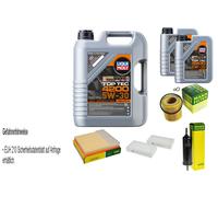 FILTRO DEL KIT DI ISPEZIONE LIQUI MOLY OIL 7L 5W-30 per BMW X3 F25 xDrive35i