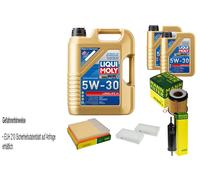 FILTRO DEL KIT DI ISPEZIONE LIQUI MOLY OIL 7L 5W-30 per BMW X3 F25 xDrive35i