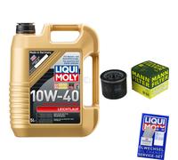 FILTRO DEL KIT DI ISPEZIONE LIQUI MOLY OLIO 5L 10W-40 per Renault Clio III BR0/1