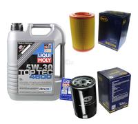 FILTRO DEL KIT DI ISPEZIONE LIQUI MOLY OLIO 5L 5W-30 per Bus VW Transporter (IV)