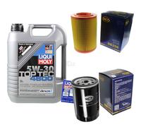 FILTRO DEL KIT DI ISPEZIONE LIQUI MOLY OLIO 5L 5W-30 per Trasportatore VW (IV)