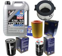 FILTRO DEL KIT DI ISPEZIONE LIQUI MOLY OLIO 5L 5W-30 per Trasportatore VW (IV)