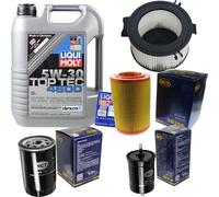 FILTRO DEL KIT DI ISPEZIONE LIQUI MOLY OLIO 5L 5W-30 per Trasportatore VW (IV)