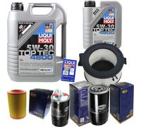 FILTRO DEL KIT DI ISPEZIONE LIQUI MOLY OLIO 6L 5W-30 per Trasportatore VW (IV)
