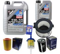 FILTRO DEL KIT DI ISPEZIONE LIQUI MOLY OLIO 6L 5W-30 per Trasportatore VW (IV)