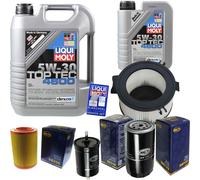 FILTRO DEL KIT DI ISPEZIONE LIQUI MOLY OLIO 6L 5W-30 per Trasportatore VW (IV)