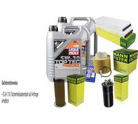 FILTRO DEL KIT DI ISPEZIONE LIQUI OLIO MOLY 10L 5W-30 per Audi A6 Allroad 4FH C6