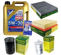 FILTRO DEL KIT DI ISPEZIONE LIQUI OLIO MOLY 5L 5W-30 per VW Golf III 1H 1 1.8