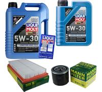 FILTRO DEL KIT DI ISPEZIONE LIQUI OLIO MOLY 6L 5W-30 per Mazda 6 Station Wagon