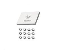 Filtro del Serbatoio dell'Acqua Compatibile con Xiaomi Roborock S50 S51 S55 S5 S6 Max Maxv Pure Mi Robot Vacuum Cleaner Part Accessori (Color : 12 PCS)