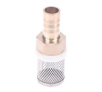 Filtro del tubo di aspirazione,Filtro della condut 1PC 6 MILLIMETRI-19 MILLIMETRI di Lavaggio Auto Giardino Irrigazione Filtro In Ottone Filtro Spruzzatore Pompa di Filtraggio Rete In Acciaio Inox Fil