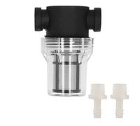 Filtro della birra con 2 barbi, cucina in casa da 150 micron 80 mesh acqua e filtro della birra Filtro in linea filtro per grandi lotti a secco saltato