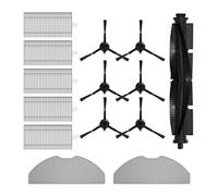 Filtro della Spazzola Principale con salviette Spazzola Laterale Compatibile con 360 S8 S8 Plus Aspirapolvere Robot spazzante Parti riutilizzabili Elettrodomestico