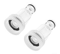 Filtro dell'acqua ad alta pressione adatto per Karcher K2 K3 K4 K5 K6 per serie, 175 PSI Max, 3 cm di diametro, parte di ricambio trasparente