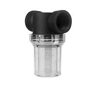 Filtro dell'acqua in linea da 1/2" 3/4" 1" - Filtro a rete ad alto flusso per pompa, irrigazione, giardinaggio, copertura trasparente in acciaio inox PC (3 l4 pollici)