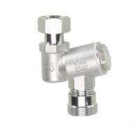 Filtro dell'acqua in ottone da 10,2 cm NPT con schermo a 100 maglie e design girevole a 360° per scaldabagno, lavatrice, installazione rubinetto, connessione da 1/2" (F)