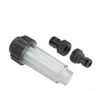 Filtro dell'acqua in plastica per idropulitrici Karcher K2 K3 K4 K5 K6 con elemento filtrante a rete 150 G3/4 '' connessione 175 PSI