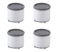 Filtro dell'acqua multiuso per rubinetto con 4 cartucce di ricambio, compatibile con la maggior parte dei rubinetti rotondi, dotato di uscita regolabile e purificazione dell'acqua a sei strati (B)