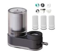 Filtro dell'acqua per rubinetto con 7-Ultra carbone attivo, elemento filtrante in ceramica, prefiltro per acqua potabile, filtro per sedimenti dell'acqua, purificatore per rubinetto