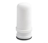 Filtro dell'acqua per rubinetto, purificatore per lavello da cucina, in policarbonato, ABS, elemento rimovibile e lavabile, per risparmiare acqua dura, bianco (un elemento filtrante)