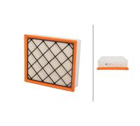 Filtro Dell'Aria 232 X 206 Mm HELLA Adatto Per Ad Esempio VOLVO S40