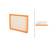 Filtro Dell'Aria 286 X 213 MM HELLA Adatto Per U.A. VOLVO 740