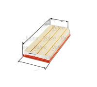 Filtro Dell'Aria 409 Mm - 173 Mm VALEO Compatibile Per Altri KTM X-Bow