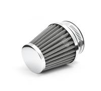 Filtro dell'aria a cono universale, 54-58 mm, per motociclette, colore: argento