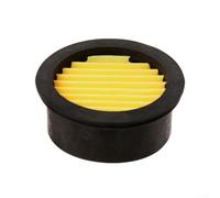 Filtro dell'aria con filettatura da 16 mm, silenziatore per compressore d'aria, filtro di aspirazione in metallo per ridurre il rumore e bloccare la polvere per generatori, caldaie, soffianti