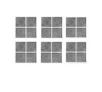 Filtro Dell'aria Di Ricambio, Compatibile Con Frigorifero LG LT120F Kenmore ELITE 469918 Adq73214402 Adq73214404(6pcs)