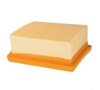 Filtro dell'aria di ricambio compatibile con soffiatore per foglie BR800X modello BR 800X codice parte 42831410300 realizzato in plastica e carta