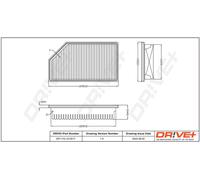 Filtro Dell'Aria Drve+ DP1110.10.0517 Per KIA