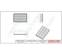 Filtro Dell'Aria Drve+ DP1110.10.0520 Per HYUNDAI
