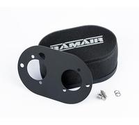 Filtro dell'aria in schiuma per carburatore con piastra di base per Dellorto 40 DHLA - 65 mm