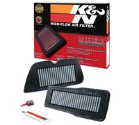 Filtro Dell'Aria K&N SU-1487 Per Suzuki VS 1400 GLF GLP Intruder 1987-2003