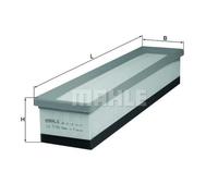 Filtro Dell'Aria Originale MAHLE LX 3144