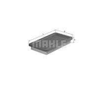 Filtro Dell'Aria Originale MAHLE LX 542