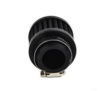 Filtro dell'aria per auto compatibile con aria fredda per moto e veicoli, collo da 25 mm, tessuto non tessuto ad alto flusso, altezza 60 mm, larghezza 50 mm, compatibile con la maggior parte (sku)