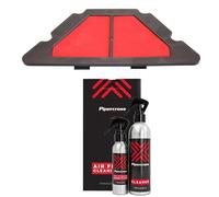 Filtro dell'aria per moto Performance + pulitore compatibile con YAMAHA XJ 6 (RJ19) 600ccm 78PS anno di costruzione 11.2008 -