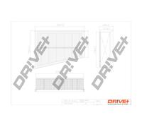 Filtro Dell'Aria Per RENAULT Drve+ DP1110.10.0167