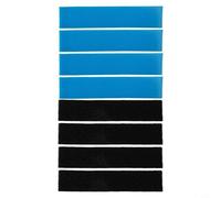 Filtro dell'aria per unità AC Mitsubishi Electric compatibile con MAC-2330FT-E e MAC-3000FT-E | Pacchetto filtro enzimatico e carbone attivo | Filtri in fibra di spugna PU nero e blu