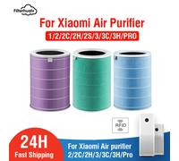 Filtro dell'aria per Xiaomi Mi Purificatore d'aria 1 2 2S 2C 2H 3 3S 3C 3H Mijia Filtri dell'aria Sostituzione HEPA al carbonio