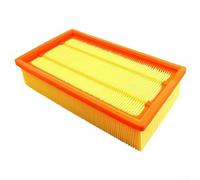 Filtro dell'aria pieghettato piatto per aspiratori Bosch serie VAC090 e VAC140 per una migliore cattura delle particelle di polvere