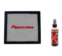 Filtro Dell'Aria Pipercross + Pulitore Per Volvo C30 T5 2.5i 230 CV 05/07-10/12