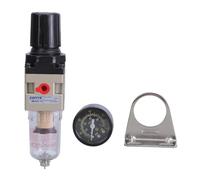 Filtro dell'aria pneumatico 1/4 BSPT Regolatore di pressione Filtro dell'aria combinato ad alta efficienza e regolatore di pressione per compressore Strumento di riparazione automobilistica
