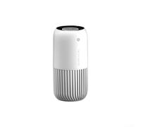 Filtro dell'aria portatile USB progettato per auto intelligenti e spazi interni, per rimuovere la polvere e per l'aria più pulita in auto, bagni, cucine e aree di lavoro (bianco)