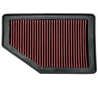 Filtro dell'aria sportivo, inserto nell'alloggiamento del filtro dell'aria, 260 x 170 x 32 mm, filtro in cotone lavabile senza registrazione, per CR-V III RE 2.0l VTEC 150 PS Ref.N. 17220RZPG00